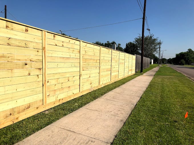 Fence installation